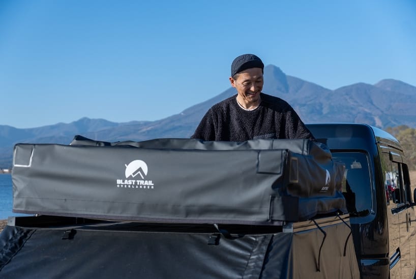 トップテント使用風景