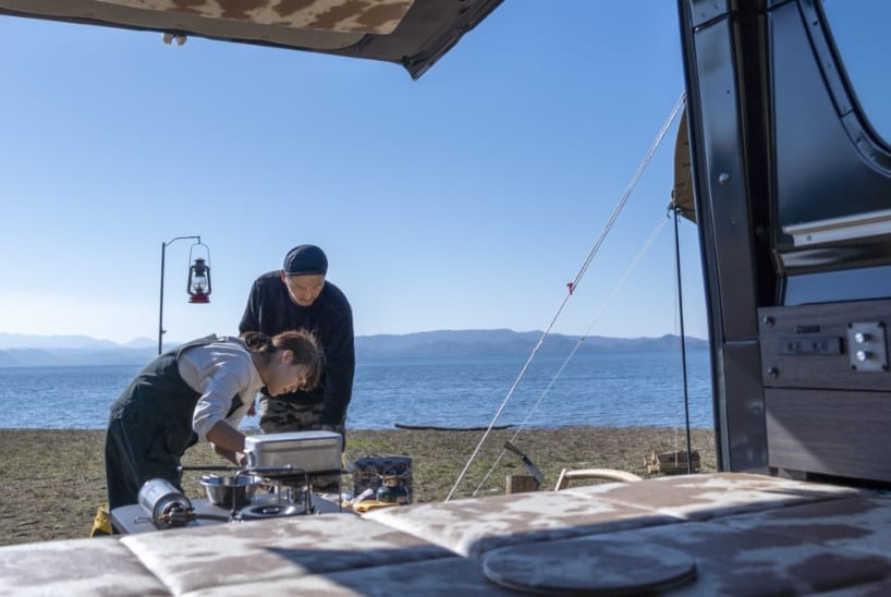 キャンプの様子