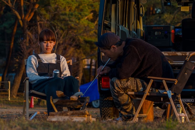 キャンプの様子